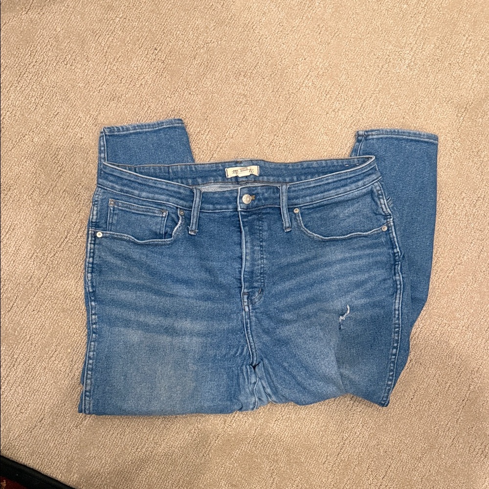 Madewell Women's Skinny Jeans in Blue